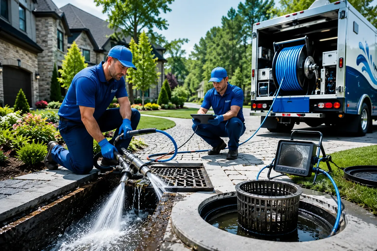 Local outdoor drain cleaning professionals in Canute, OK