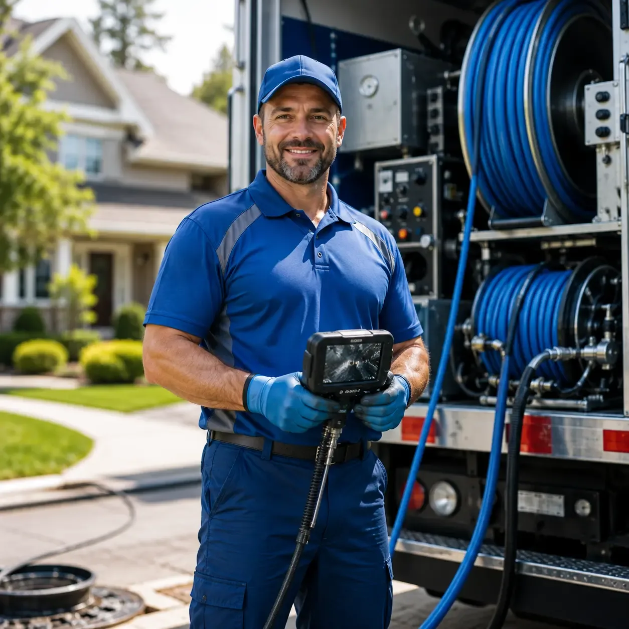 Local outdoor drain cleaning specialists in Canute, OK